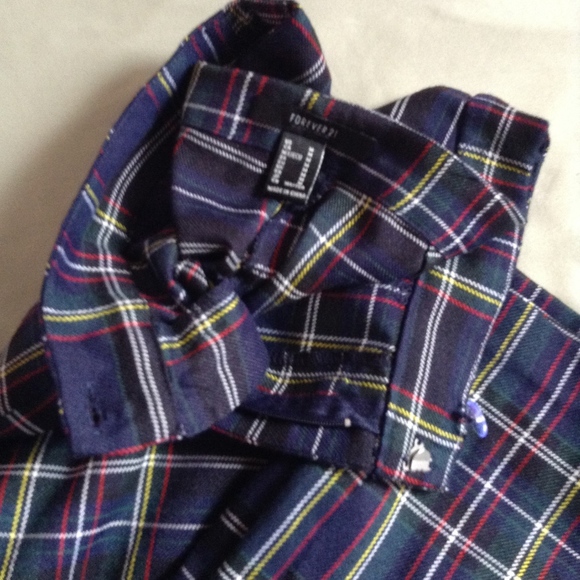 Forever 21 Plaid Pants. - Picture 3 of 4